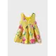 Abel & Lula Φόρεμα Μικάδο Σταμπωτό Κίτρινο | Βρεφικά φορέματα - Φούστες στο Fatsules