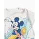 Mickey Mouse Zippy βρεφικό σετ Λευκό Μπλε | Βρεφικά Σύνολα - Σετ - Σαλοπέτα στο Fatsules