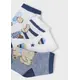 Mayoral Σετ 4 Καλτσάκια Μπλε | Βρεφικά καπέλα - Βρεφικές κορδέλες - τσιμπιδάκια - Βρεφικές κάλτσες - καλσόν - σκουφάκια - γαντάκια για μωρά στο Fatsules
