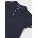 Mayoral Πόλο Κοντομάνικο Πλεκτό Μπλε | Βρεφικά μπλουζάκια-πουλόβερ στο Fatsules