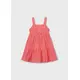 Mayoral Φόρεμα Μακό Φοδραρισμένο Ροζ Σομόν | Φορέματα - Φούστες - Τσάντες στο Fatsules