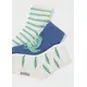 Mayoral Σετ 3 Καλτσάκια "Croco" Μπλε | Κάλτσες για αγόρια - σκούφοι - λαιμοί - κασκόλ - γάντια - εσώρουχα για αγόρια - μποξεράκια - καπέλα στο Fatsules