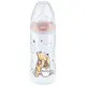 NUK First Choice Plus Μπιμπερό πολυπροπυλενίου (PP) 300ml 0-6m Disney Winnie Honey Ροζ | Μπιμπερό - Θηλές στο Fatsules