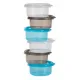 Bowls Δοχειο Αποθηκευσης Παιδικης Τροφης (Σετ6 Τεμ) 300ml | Σετ Φαγητού - Μπολ - Κουταλάκια στο Fatsules