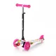 Πατίνι Scooter Lorelli Mini Αναδιπλούμενο με φωτιζόμενους τροχούς Pink Flowers | Παιδικά παιχνίδια στο Fatsules