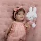 Υφασμάτινο λούτρινο Λαγουδάκι Baby Oliver Μiffy με μαγνήτες στα ματάκια 28cm Pink | Βρεφικές Κουδουνίστρες - Μασητικά στο Fatsules