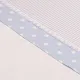 Βρεφική πικέ κουβέρτα Abo Carousel Σιέλ 100*150 Λευκό | Προίκα Μωρού - Λευκά είδη στο Fatsules