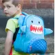 Τσάντα πλάτης Zoocchini Sherman The Shark Φιλαράκια Καρχαρίας Μπλε | Σχολικές Τσάντες Πλάτης  στο Fatsules