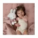 Υφασμάτινο λούτρινο Λαγουδάκι Baby Oliver Μiffy με εσωτερικό κουδουνάκι 32 cm Pink | Μαλακά-Κρεμαστά Παιχνίδια στο Fatsules