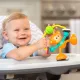 Περιστρεφόμενο παιχνίδι μαϊμουδάκι με βεντούζα Infantino Stick ‘N Spin Highchair Pal | Παιδικά παιχνίδια στο Fatsules