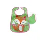 Σετ 3 τεμ. Πλαστική σαλιάρα αδιάβροχη Kikka Boo Fox-Flowers-Deer | Βρεφανάπτυξη στο Fatsules