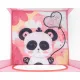 Τετράγωνο παρκοκρέβατο Kikka Boo Enjoy Pink Panda | Παιδικά Παρκοκρέβατα στο Fatsules