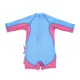 Αντιηλιακό φορμάκι Zoocchini UPF50 Surf Suit Pink Shark | Μαγιό για μωρά - Πόντσο - Πετσέτες Παραλίας - Καπέλα Με Ηλιακή Προστασία στο Fatsules